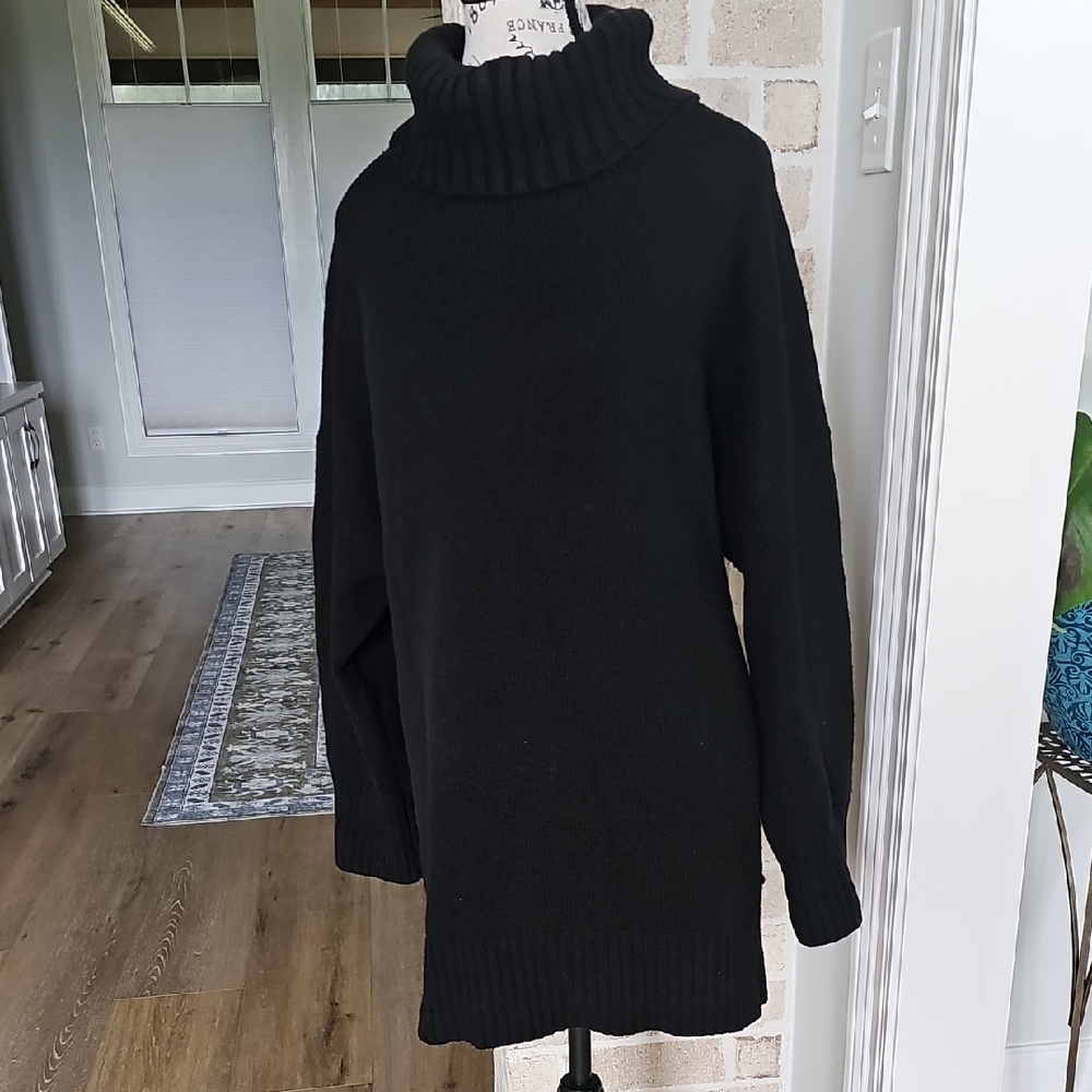 Polo Ralph Lauren Black Cowl Neck Sweater